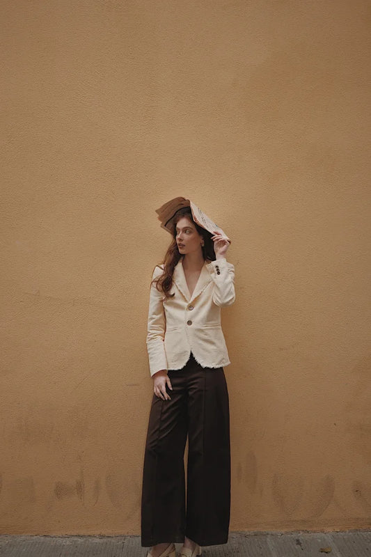 The Federica Cream Blazer