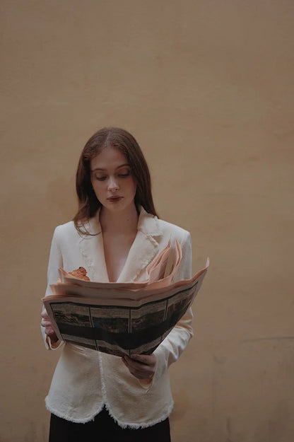The Federica Cream Blazer