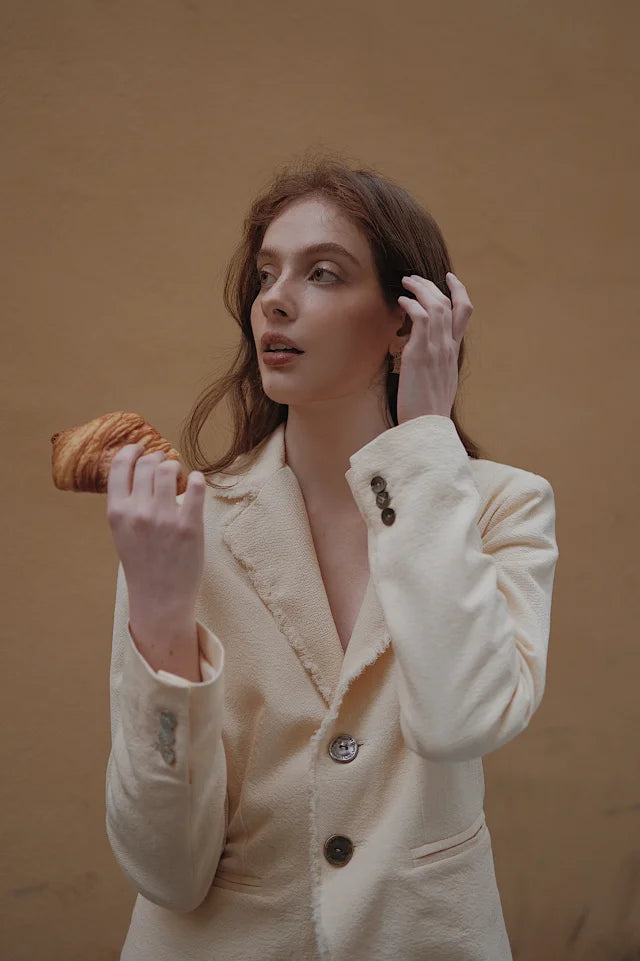 The Federica Cream Blazer