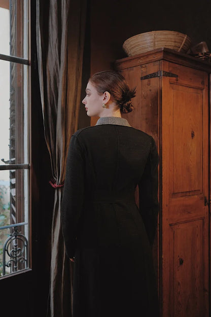 The Gloria Double Side Belted Coat