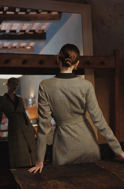 The Gloria Double Side Belted Coat