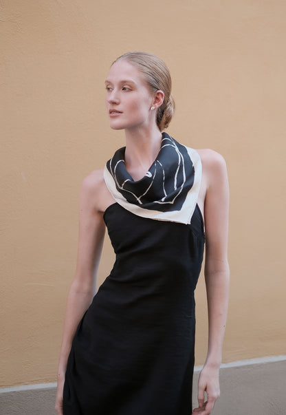 The Labyrinth Silk Scarf