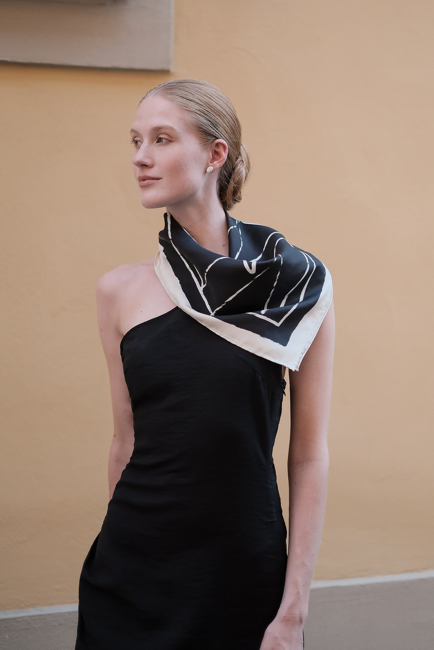 The Labyrinth Silk Scarf