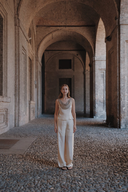 The Odessa Silk Trousers