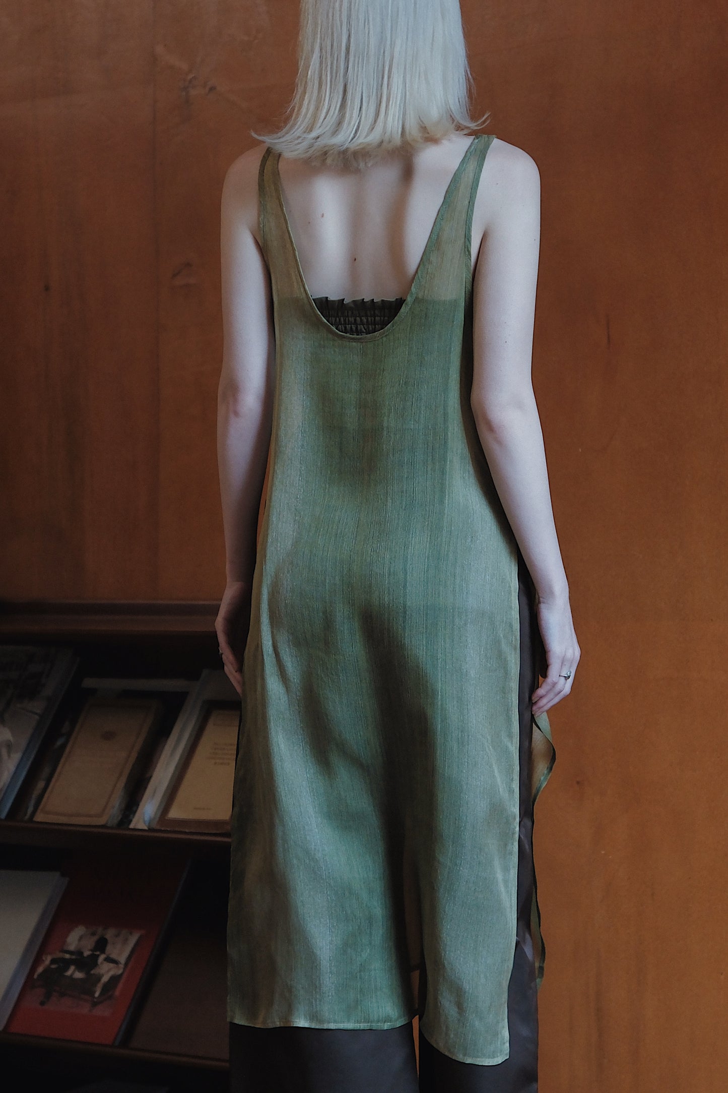 The Palma Scoop-Neck Silk Top