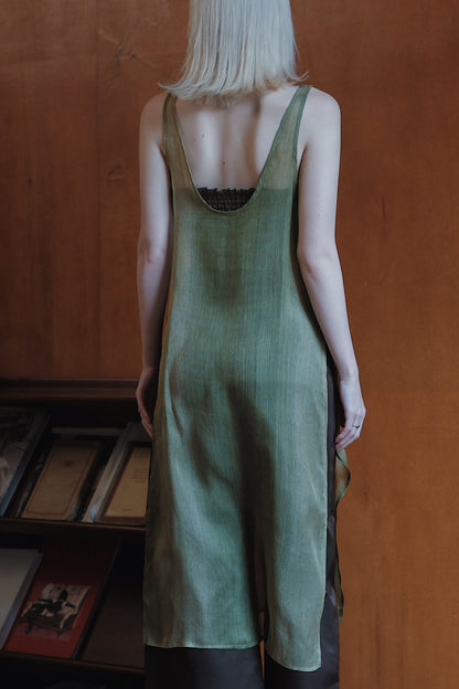The Palma Scoop-Neck Silk Top