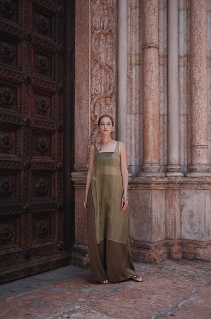 The Palma Scoop-Neck Silk Top