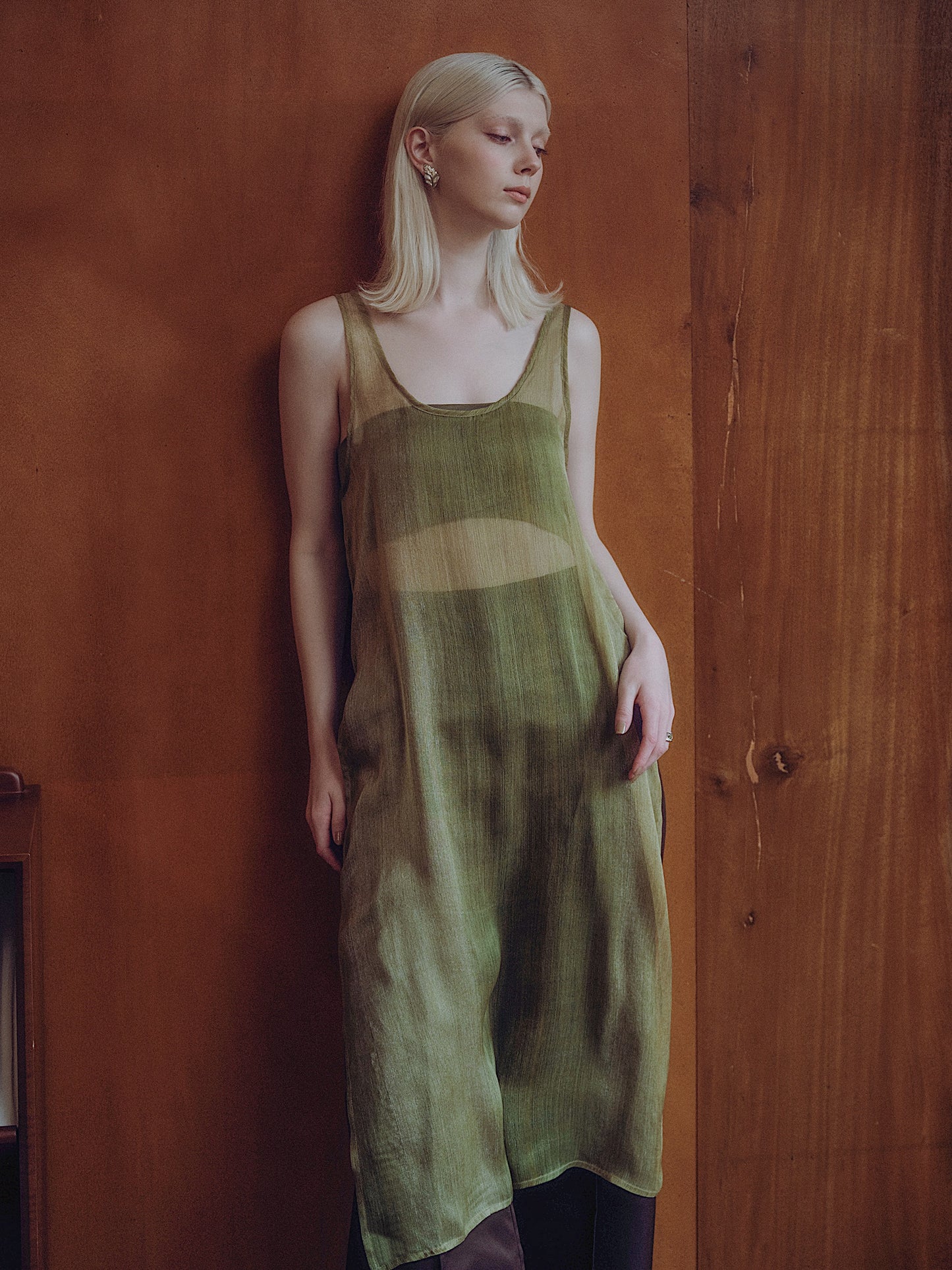 The Palma Scoop-Neck Silk Top