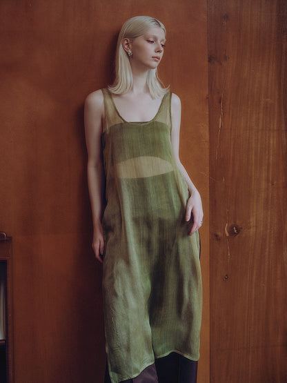 The Palma Scoop-Neck Silk Top