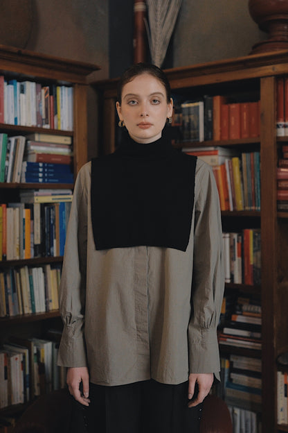The Black Cashmere Vest