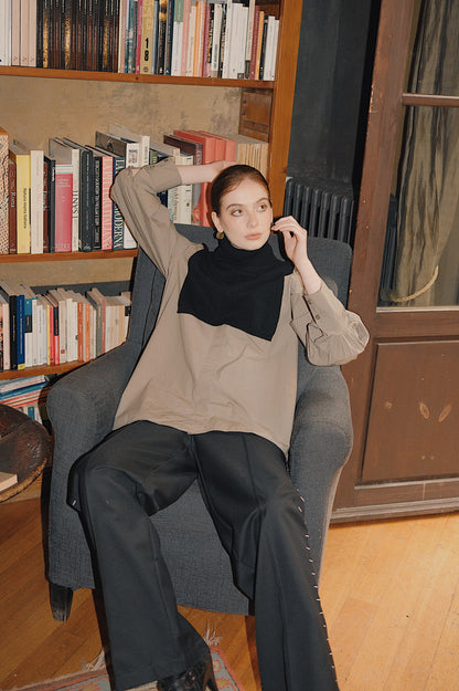 The Black Cashmere Vest