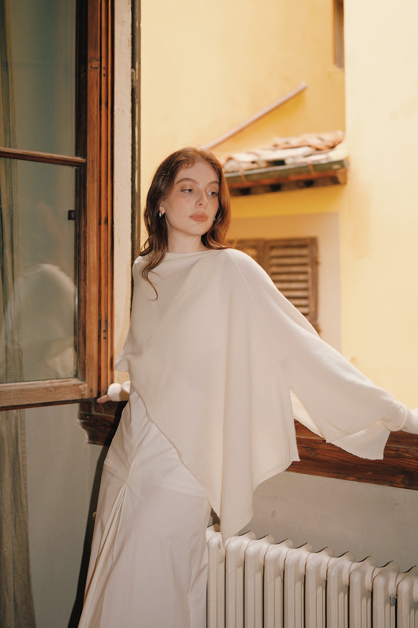 The White Cashmere Shawl