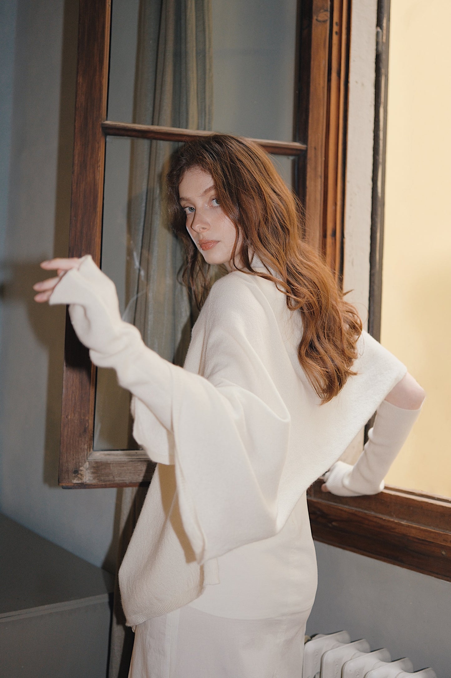 The White Cashmere Shawl