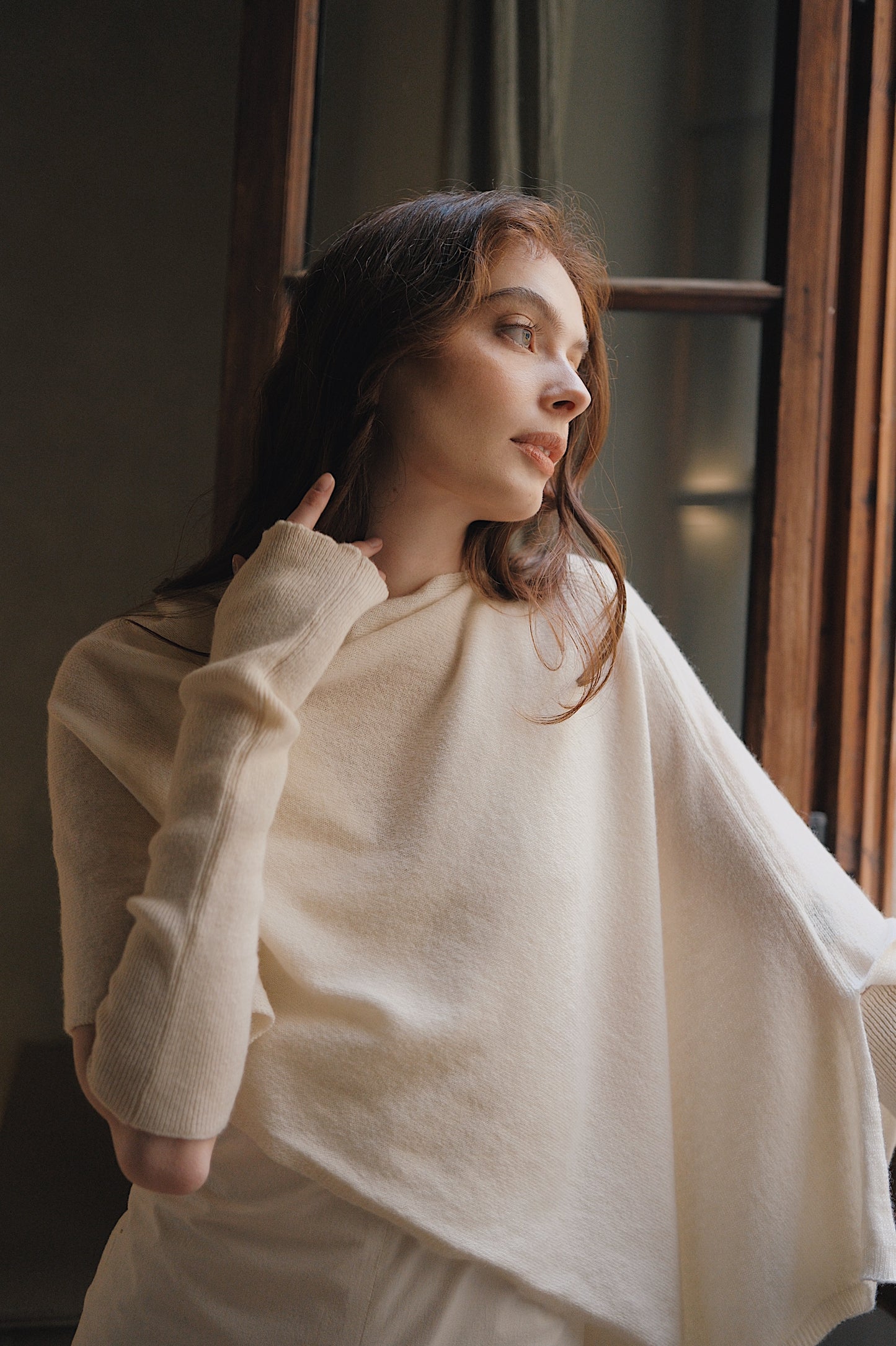 The White Cashmere Shawl