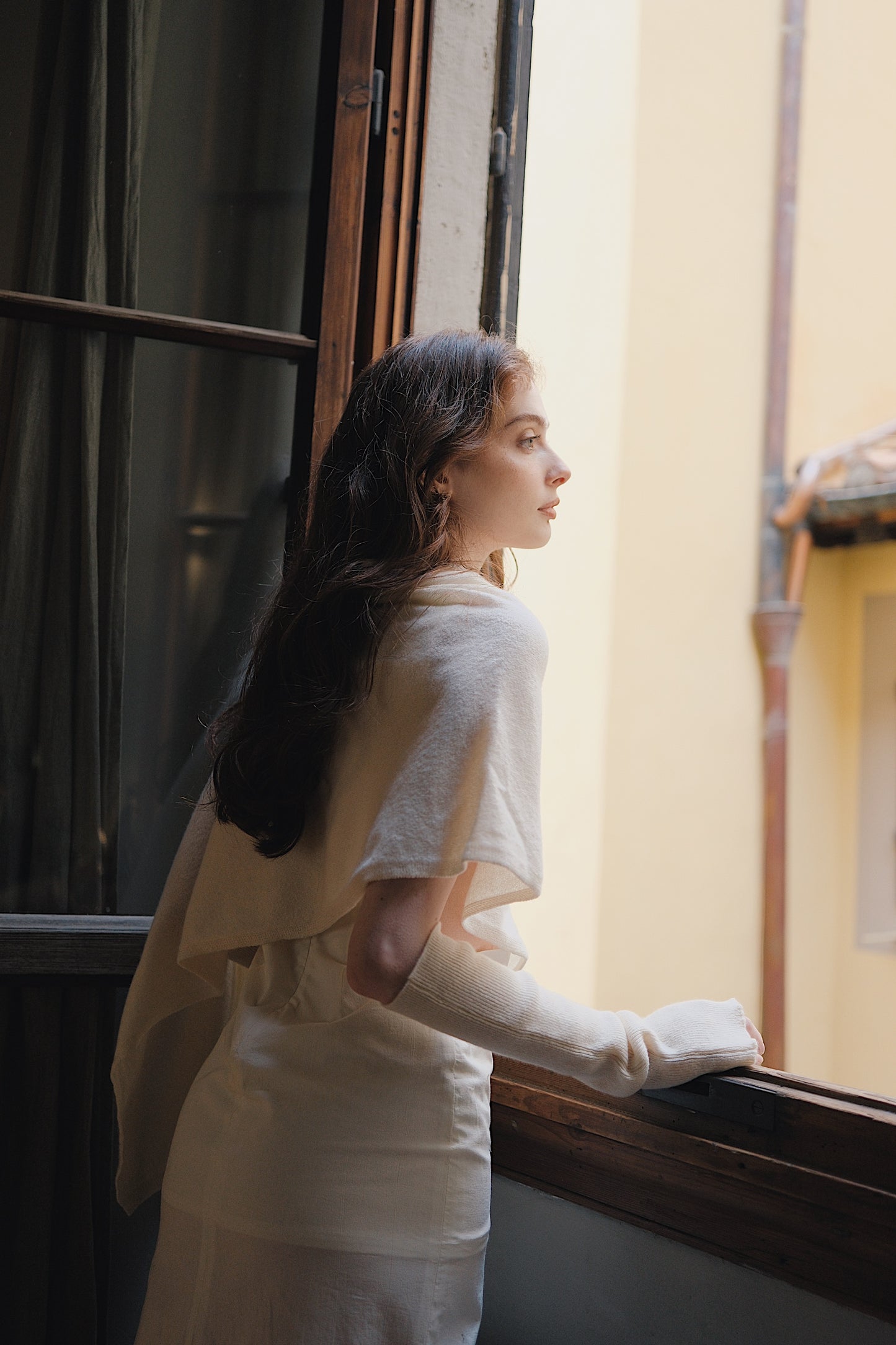 The White Cashmere Shawl