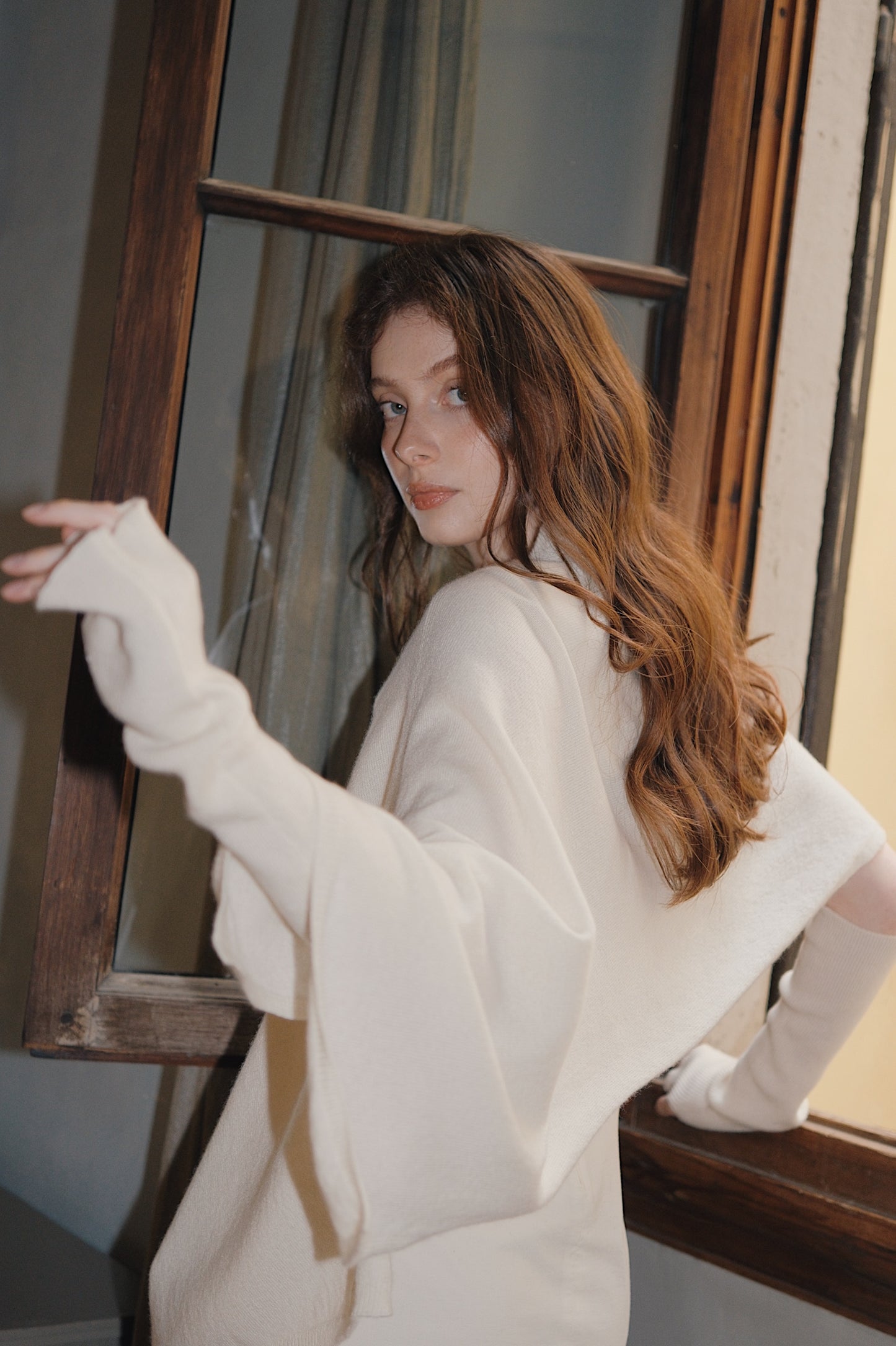 The White Cashmere Shawl