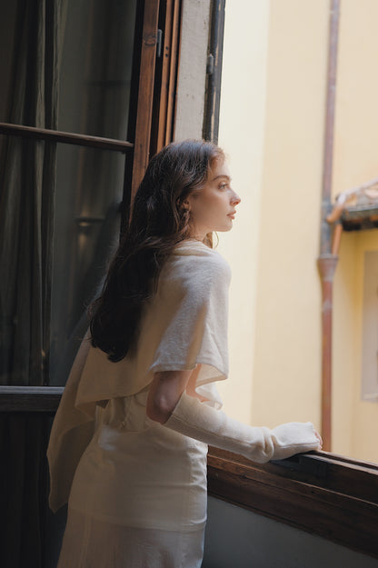 The White Cashmere Shawl
