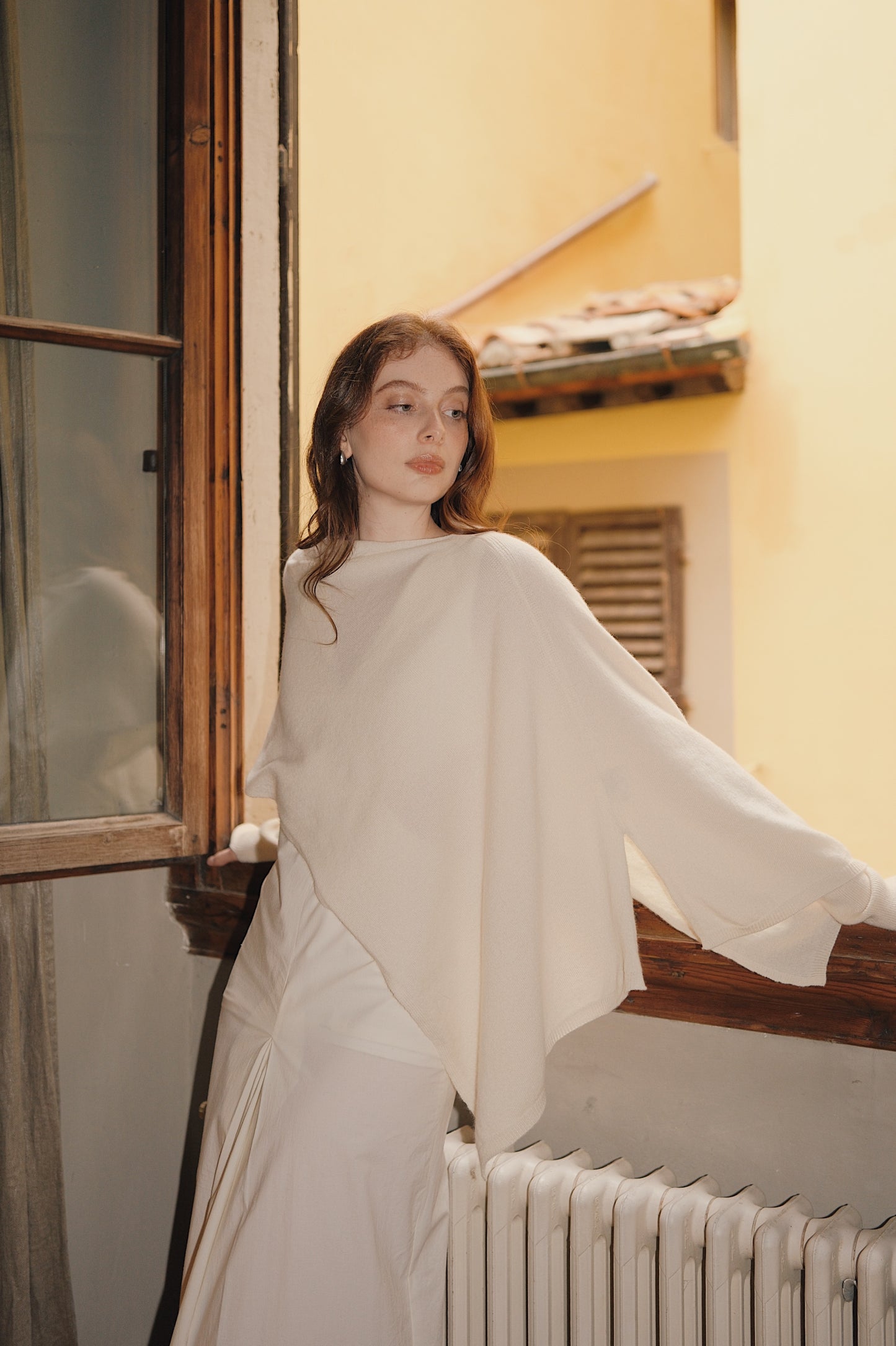 The White Cashmere Shawl