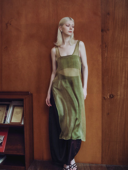 The Palma Scoop-Neck Silk Top