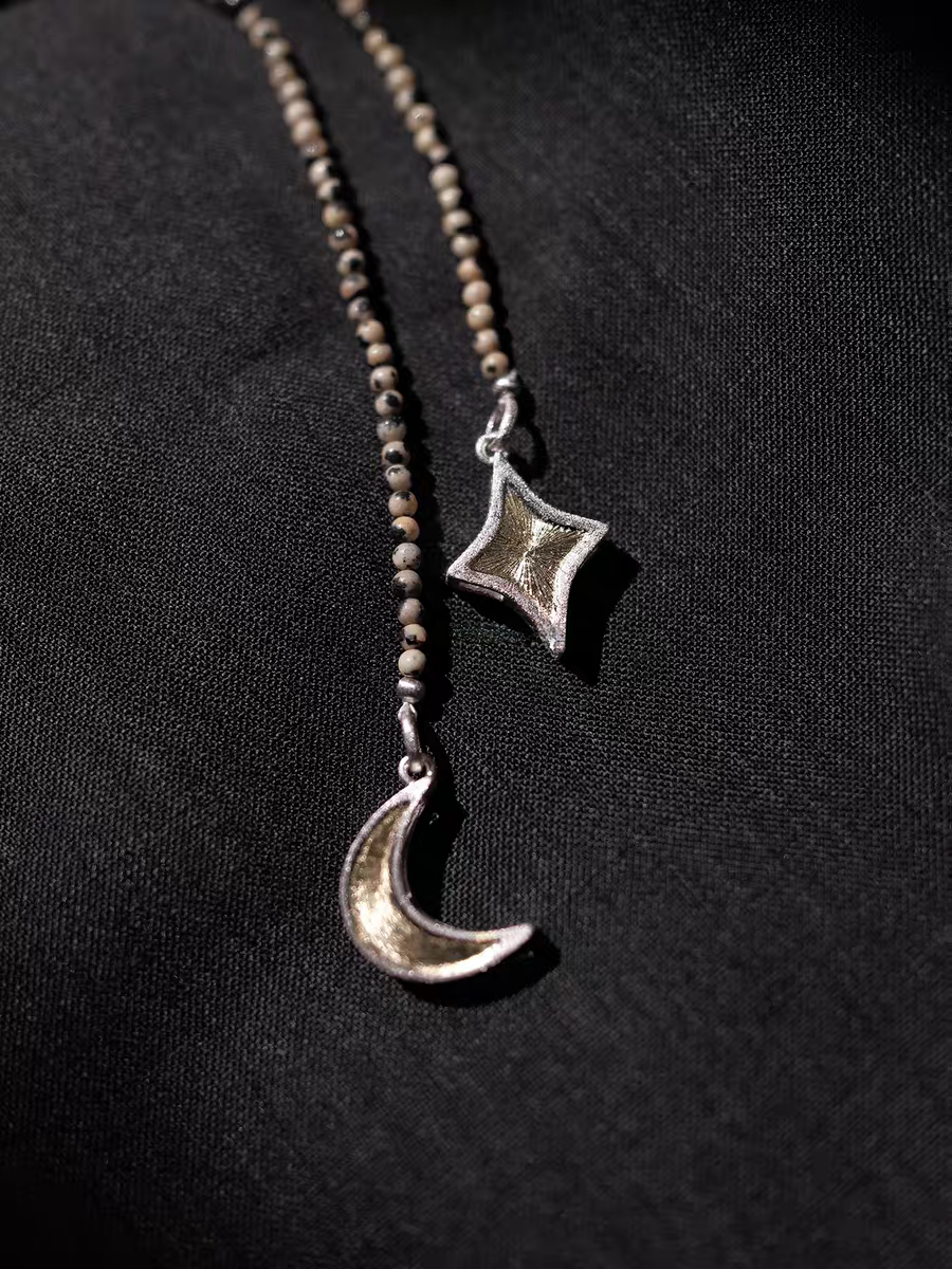Star-Moon Long Necklace