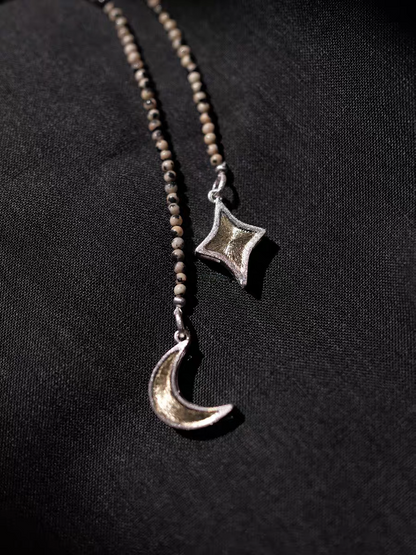 Star-Moon Long Necklace