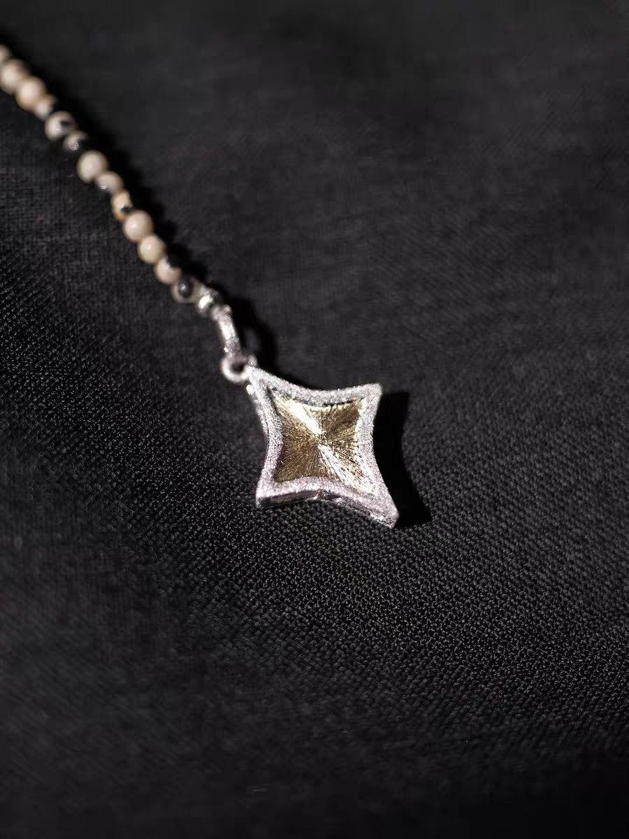Star-Moon Long Necklace