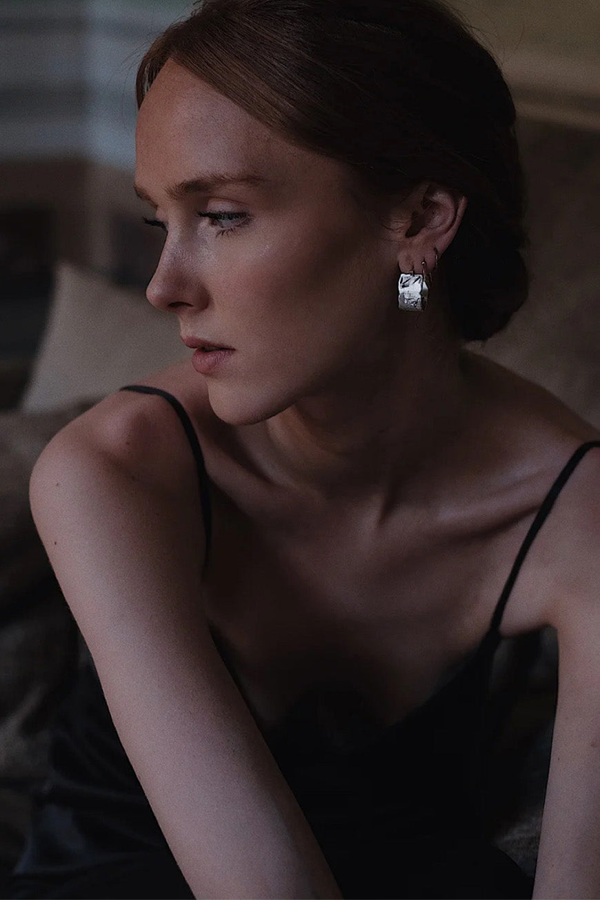 The Bamboo Leaf Earrings