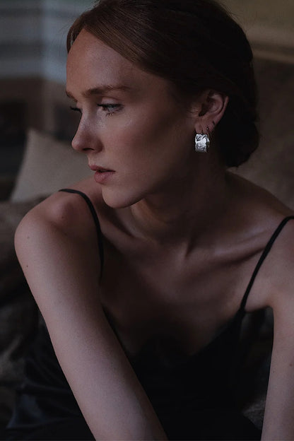 The Bamboo Leaf Earrings