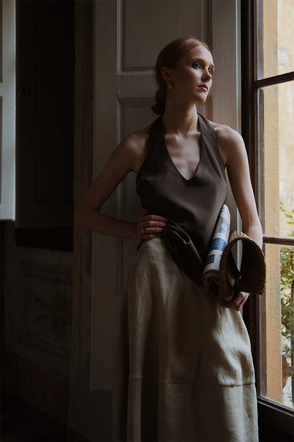 The Dora Backless Top