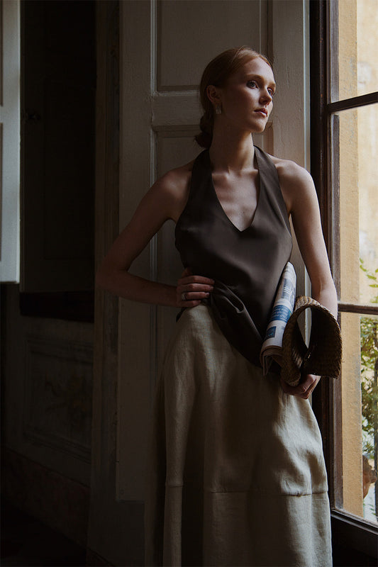 The Dora Backless Top