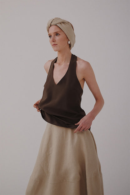 The Dora Backless Top